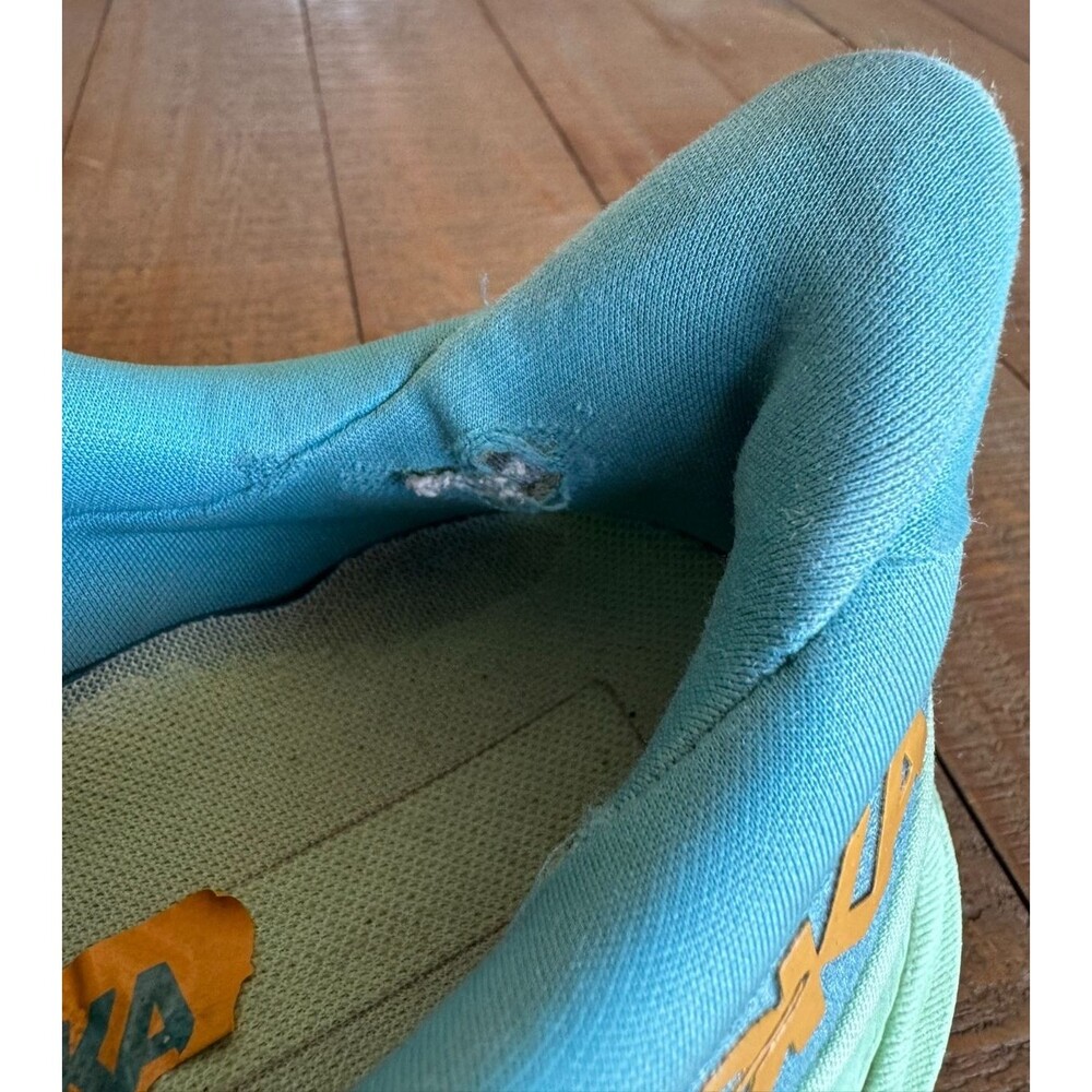 Hoka One Arahi 6 Ocean Mist Lime Green Women's Running Sneaker Trainer Size 8.5D - Picture 11 of 12